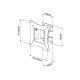 DMP LCD900B Βάση τοίχου με κλίση & περιστροφή για TV έως 29''