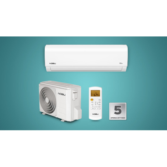 κλιματιστικό Nobu Kiku NBKU2VI32-09WFR/NBKU2VO32-09B (inverter,A++/Α+ 9.000btu/h)