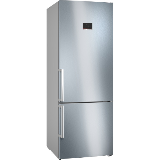 ψυγειοκαταψύκτης Bosch KGN56XIER(508lt,NoFrost,Inox,E,Antifinger)