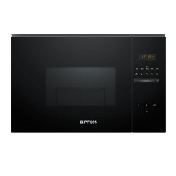 Εντοιχιζόμενος Φούρνος Μικροκυμάτων Pitsos PG30W75X2 με Grill 25lt
