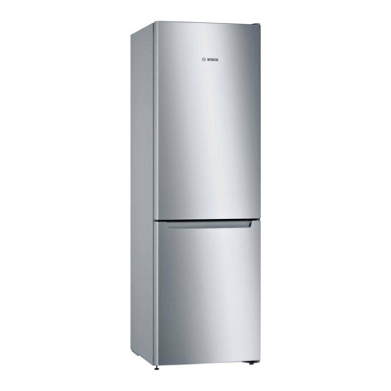 ψυγειοκαταψύκτης Bosch KGN33NLEB (282lt,No Frost,Inox,E)