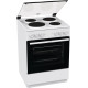 κουζίνα Gorenje GE6A40WB (71lt,ηλεκτρικός φούρνος με Εστίες Εμαγιέ,034064301)