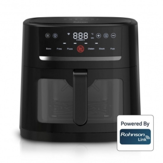 Rohnson R-2834 Φριτέζα Αέρος με Αποσπώμενο Κάδο 8lt (1800watt)