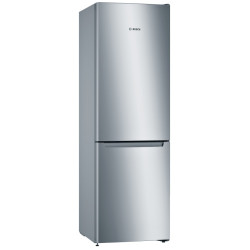 ψυγειοκαταψύκτης Bosch KGN36NLEA (305lt,No Frost,Inox,E)