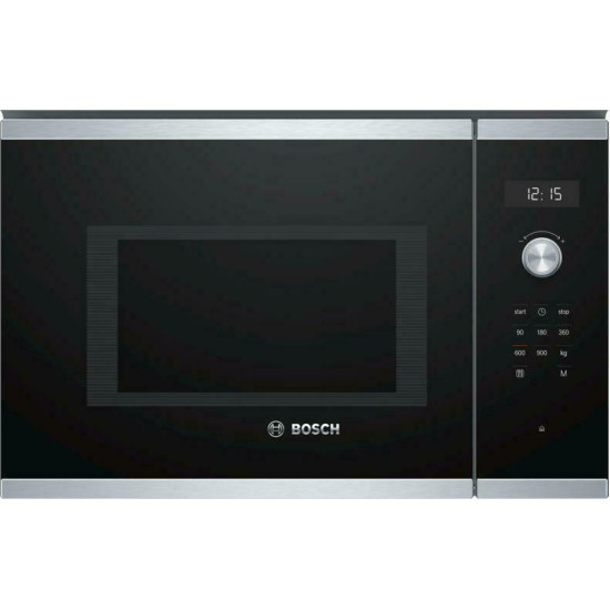 φούρνος μικροκυμάτων Bosch BFL554MS0 (25lt,900watt,εντοιχιζόμενος) φούρνος μικροκυμάτων Bosch BFL554MS0 (25lt,900watt,εντοιχιζόμενος)