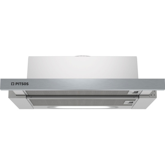 απορροφητήρας Συρόμενος Pitsos 2MIB60T 60cm,Inox
