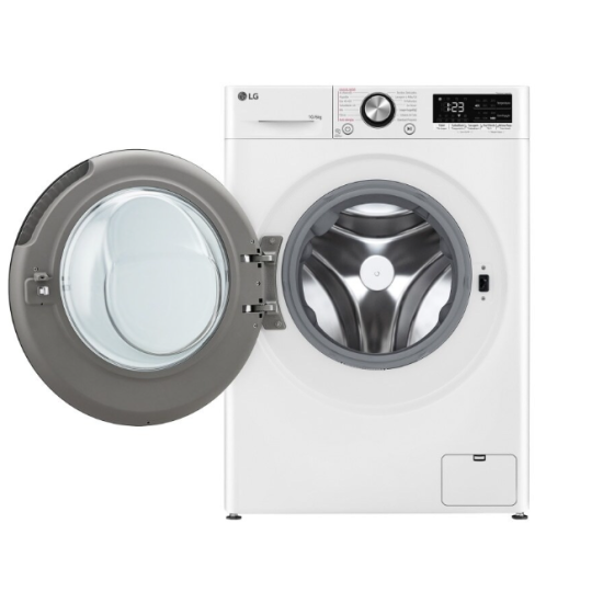πλυντήριο στεγνωτήριο LG D4R7010TSWB (D/A,10&6kg,ατμού,wifi)